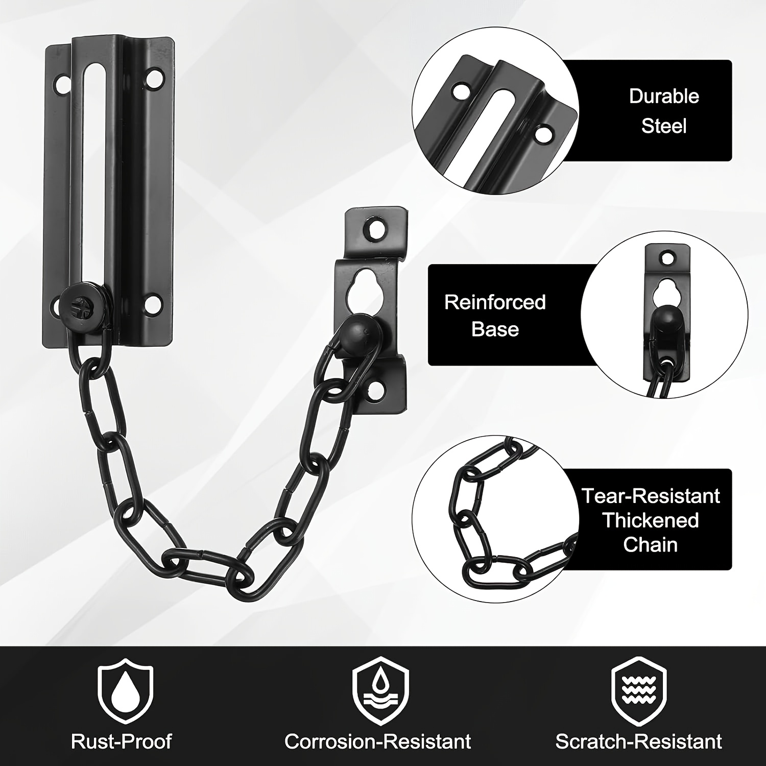 2er-Pack Türkettenverschluss S – Door Chain Guard Bewertung und Preis