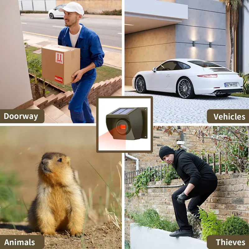 Solarbetriebenes drahtloses Ei – Home Security Wireless Bewertung und Preis