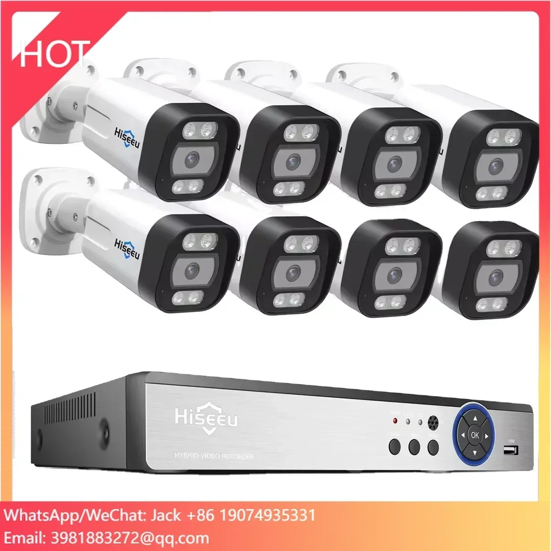 Hiseeu 4K 8-Kanal 8MP Außen-Üb – Home Security Kit With Camera Bewertung und Preis