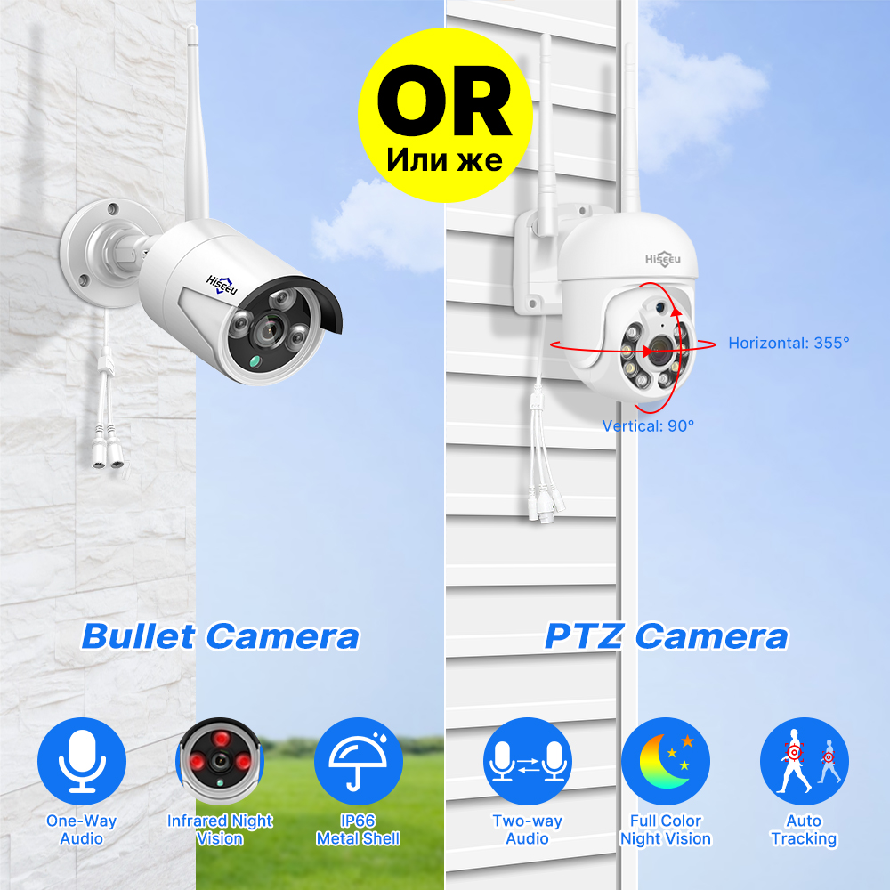 Hiseeu 5MP WLAN CCTV-Kamera Si – Home Security Monitoring System Bewertung und Preis