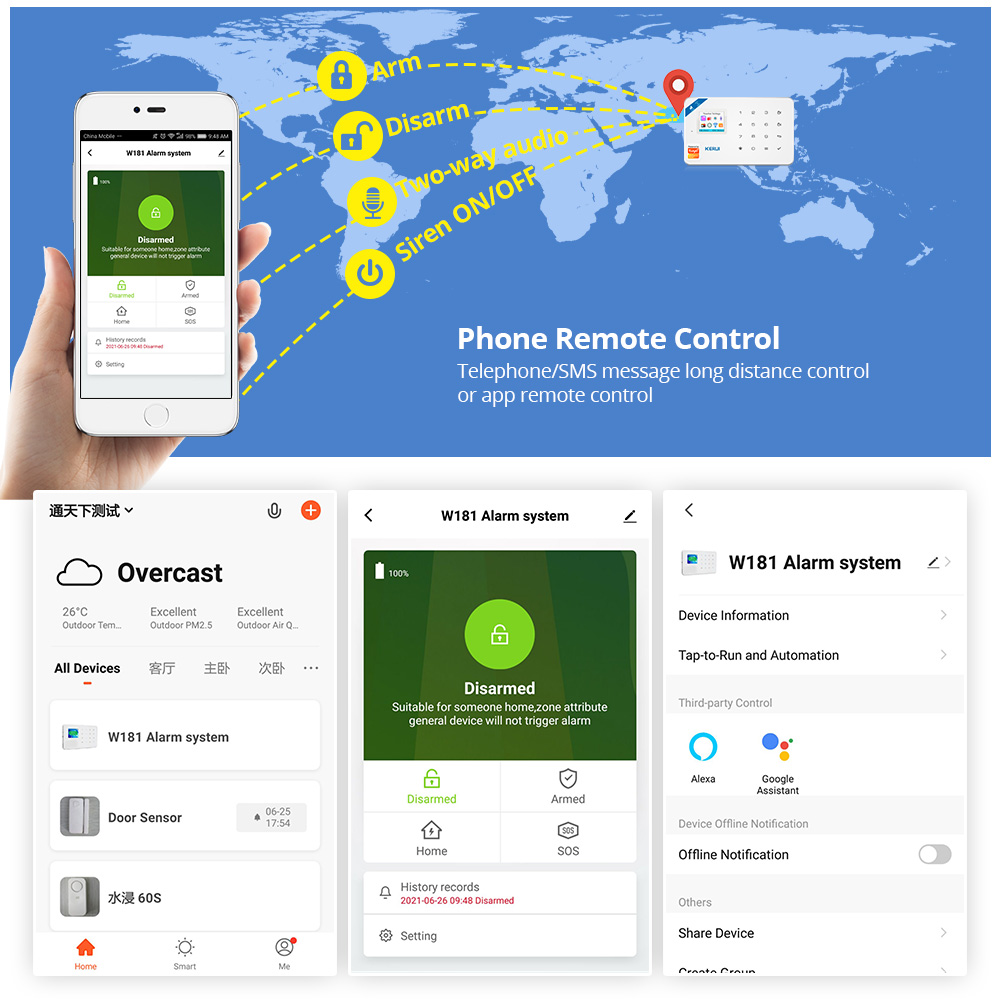 KERUI Sicherheit Alarm System  – Home Security System Installation Bewertung und Preis