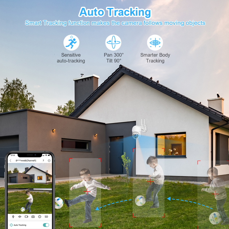 Smar 3MP Kabelloses CCTV-Siche – Home Security System Installation Bewertung und Preis