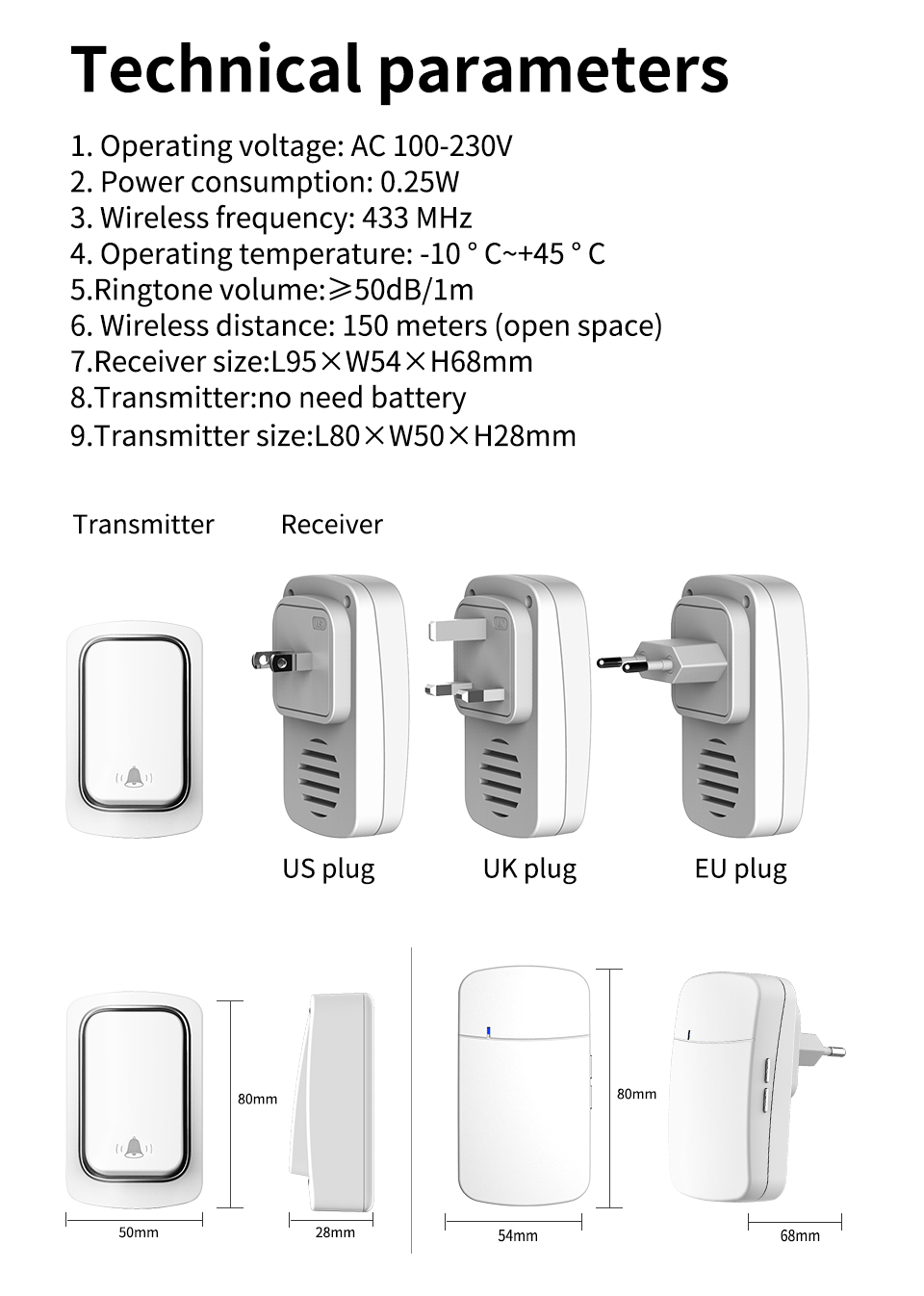 Drahtlose Türklingel Willkomme – Home Security Ring Bewertung und Preis