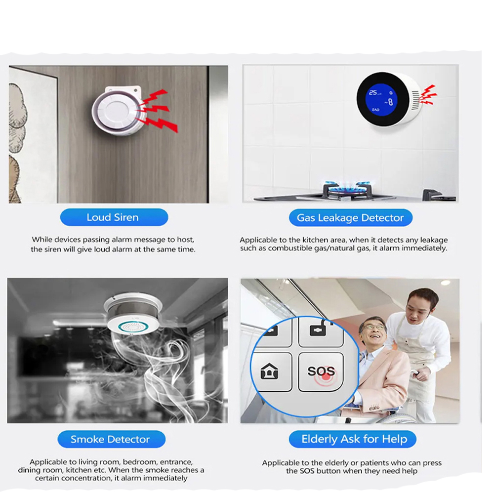 PGST 4G Tuya Smart Home Alarm  – Home Security System Installation Bewertung und Preis