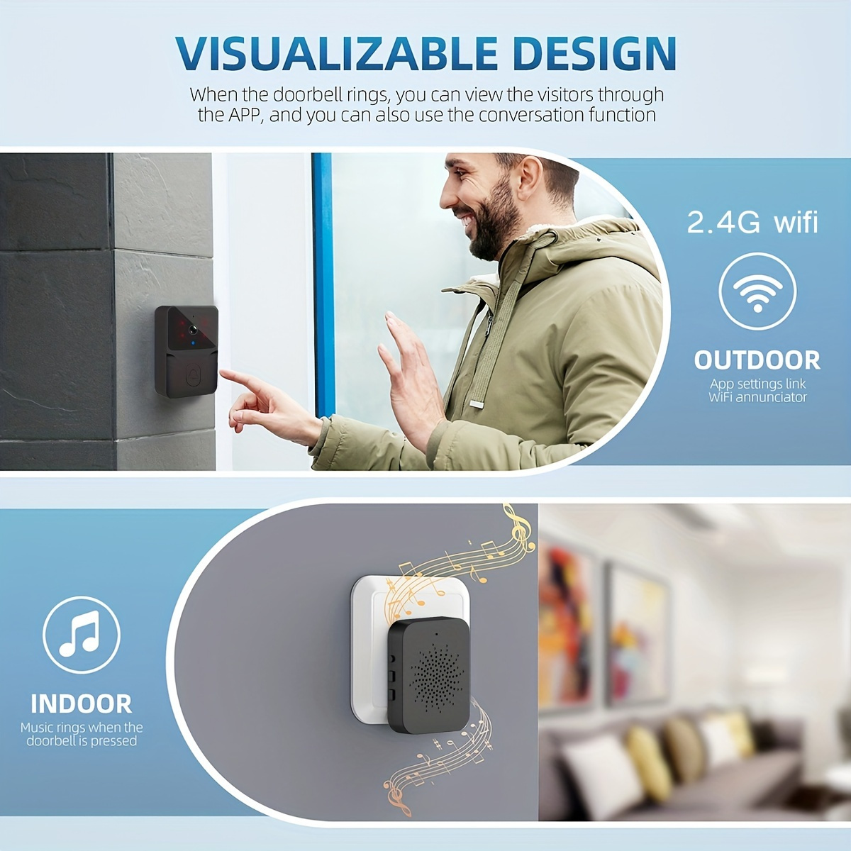 Tuya Kabellose Smarte Video-Tü – Home Security Monitoring System Bewertung und Preis